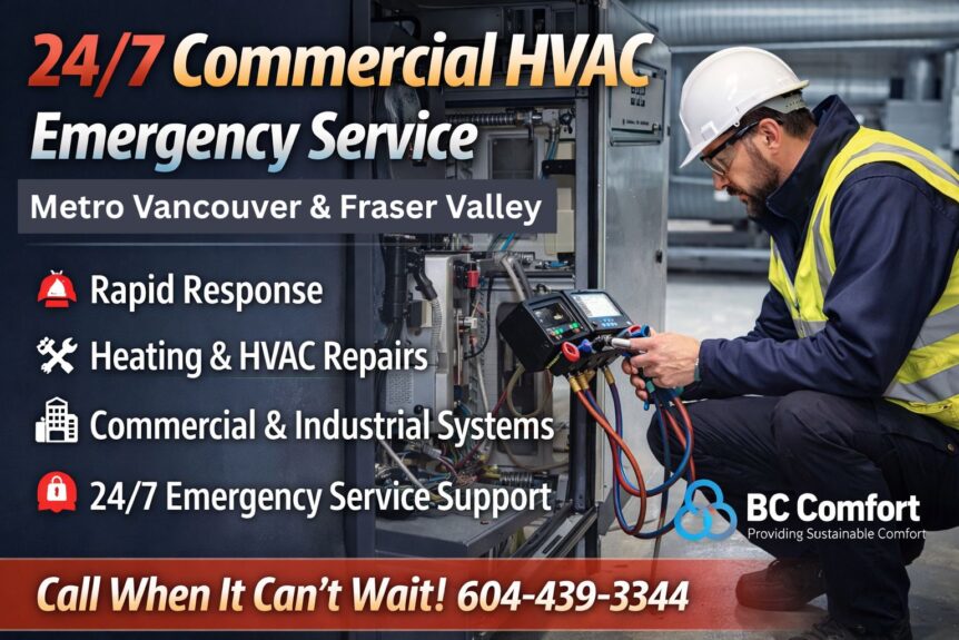 commercial hvac services in metro vancouver and fraser valley