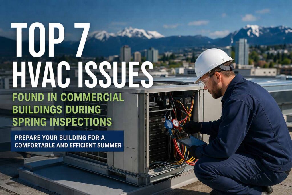 commercial HVAC spring inspection BC Vancouver Fraser Valley