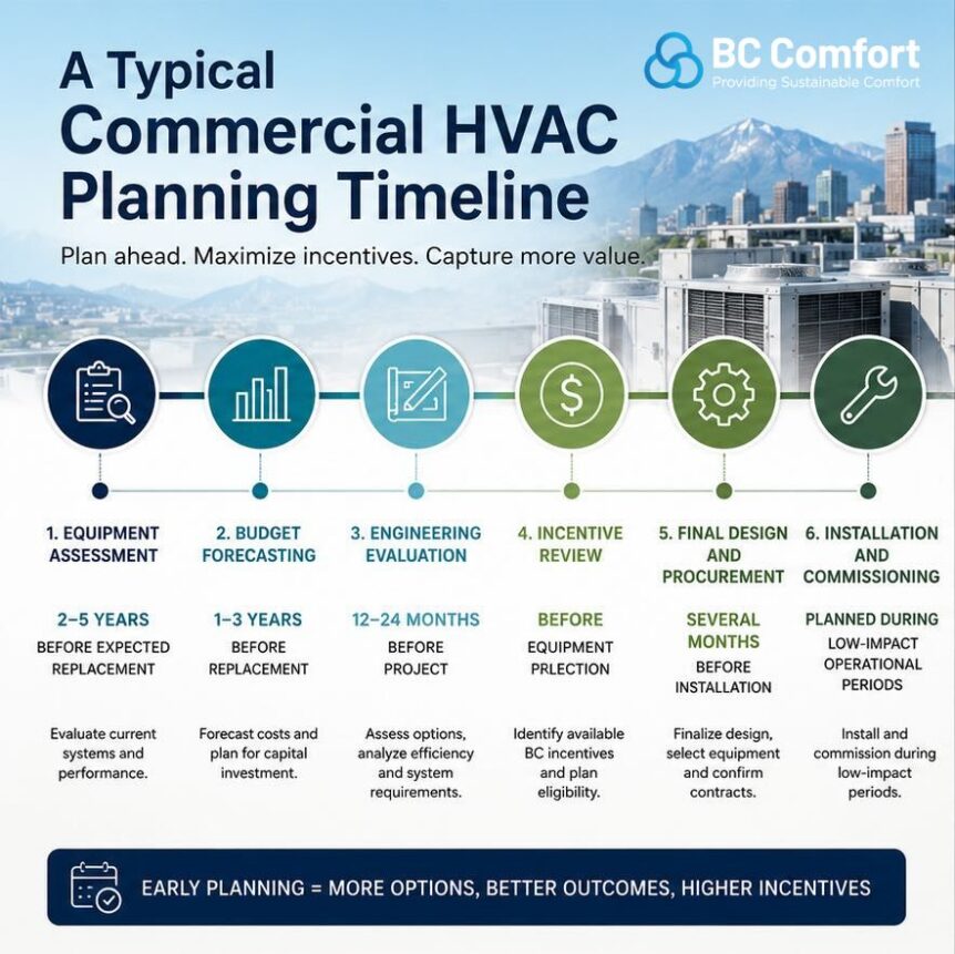 Commercial HVAC Capital Planning in BC | Maximize Incentives